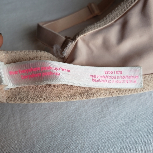 PINK Convertible Push Up Bra sz 32DD - Picture 6 of 6